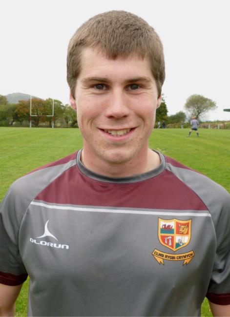 Tomos Lewis - try hat-trick for Crymych